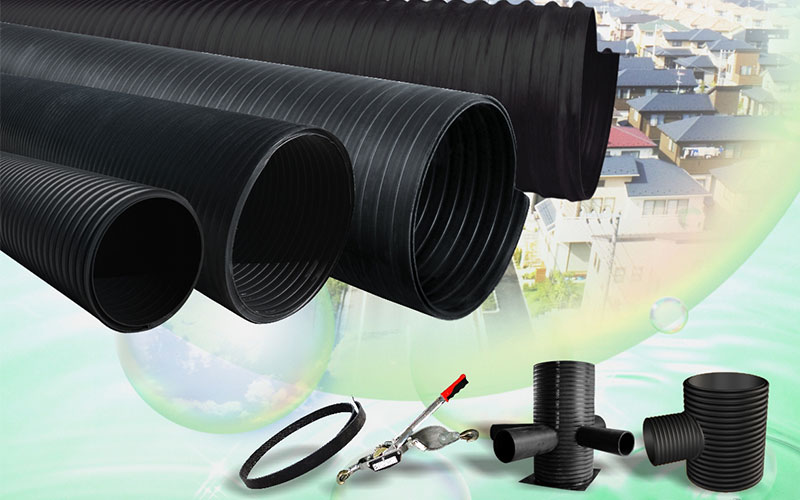 Lesso HDPE Double-Wall Corrugated Pipe and Fittings
