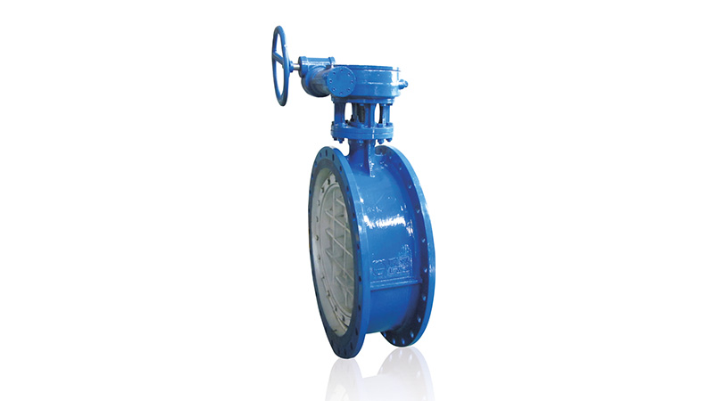 Lesso Flanged Worm Gear Butterfly Valve