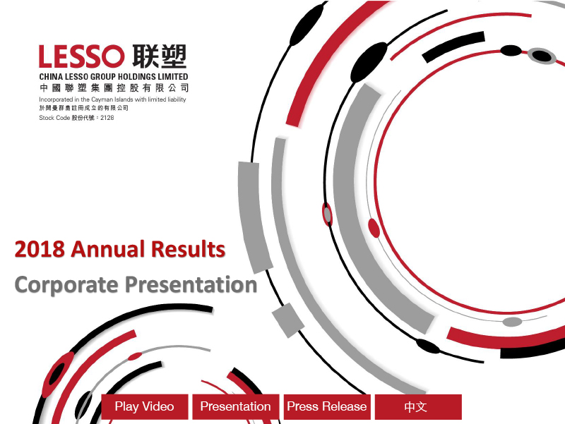 Lesso 2018 Annual Results Corporate Presentation