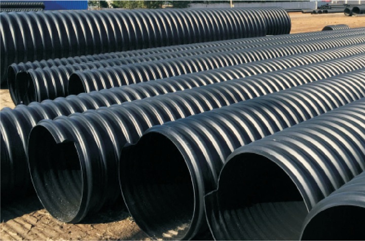 Lesso Metal Reinforced PE Spiral Corrugated Pipe and Accessories