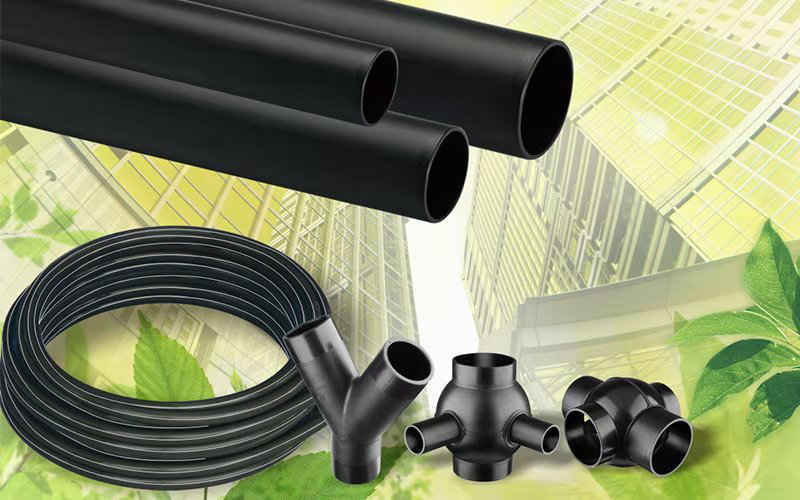 HDPE排水管的性能特点和适用范围