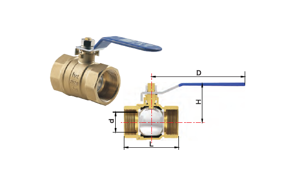 Lesso Brass Ball Valve
