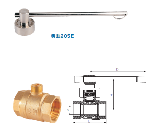 Lesso Magnetic Lock Ball Valve