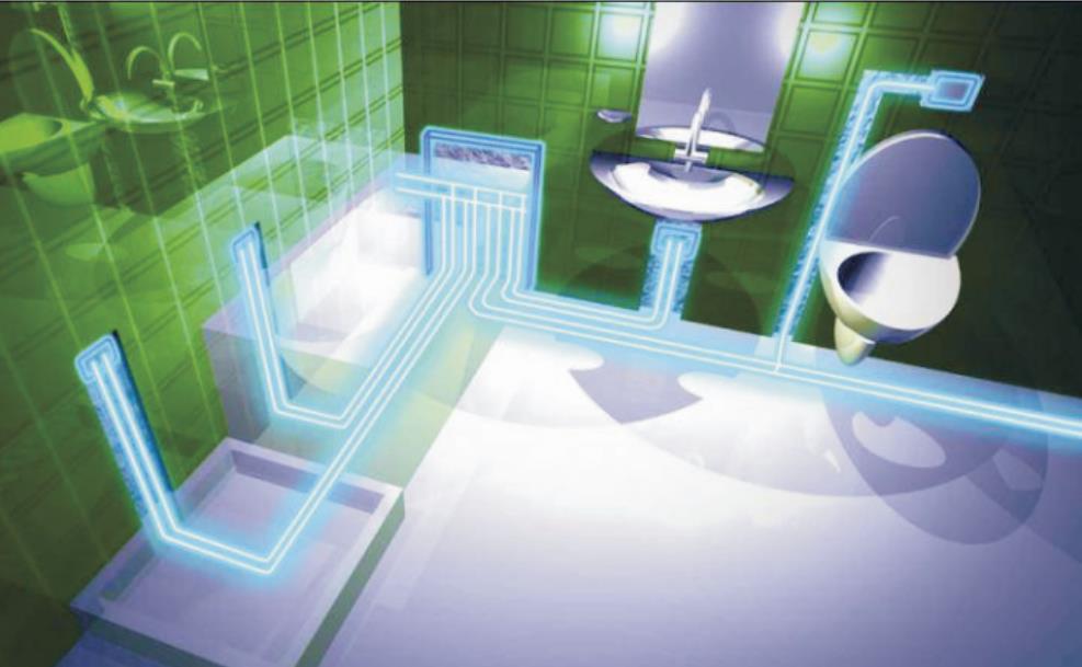 HDPE Same-Floor Drain System 1