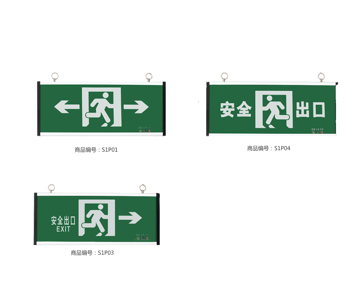 消防应急标志灯双面
