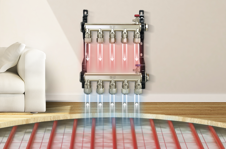 (家装)双球阀分集水器H29